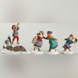 Dept 56 Heritage Village 12 Days of Dickens Village Nine Ladies Dancing